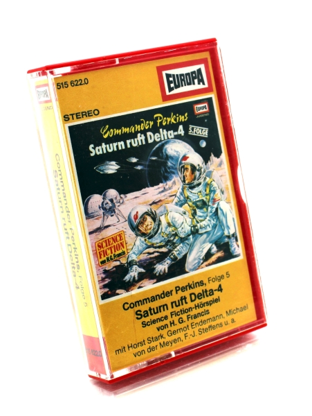 Commander Perkins MC Hörspielkassette Nr. 5: Saturn ruft Delta-4 von Europa